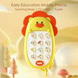 Children's mobile phone toy, baby model, chew babies, early education, music, travel, comfortable toy, 1 