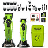 BRDCLIP New White Professional FA1C-T-609 Barber Hair Clipper Set Men's 10000RPM Electric Shaver Hair Trimmer Barbershop Tools
