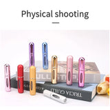 5/8ml Perfume Atomizer Portable Liquid Container For Cosmetics Traveling Mini Aluminum Spray Alcochol Empty Refillable Bottle