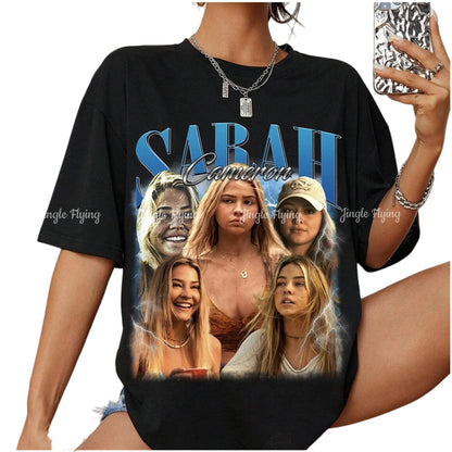 Limited Sarah Cameron Shirt Vintage 90s Grapic Tee Horror Movie Unisex Scary Madelyn Cline Tshirt