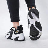 Nike Zoom 2K Air Speed Foam Non-Slip Breathable Mid-Top Air Cushion Casual Urban Commuting Running Shoes Women's Black and White Panda Ao0354-100