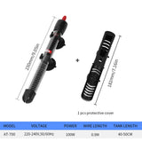 AC220-240V, 50HZ AT700 Fish Tank Thermostat Automatic Constant Temperature Heating Rod 25w 50w 100w 200w 300w Glass Heating Rod