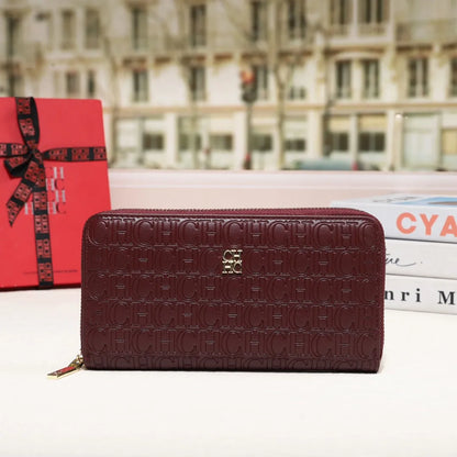 CH Premium Folding Printed Monogrammed Design High Quality Luxury Women's Handbags Square Wallet Classic Vintage Design Fashion