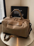 Customizable Name Crossbody Sports and Fitness Bag Oxford Cloth Women's Bag Luggage Bag Lightweight Short Distance Travel Bag