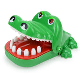 Juguetes de dientes de cocodrilo para niños. Juegos de dentista con mordeduras de cocodrilo. Divertido juego de bromas de la suerte para fiestas y niños.