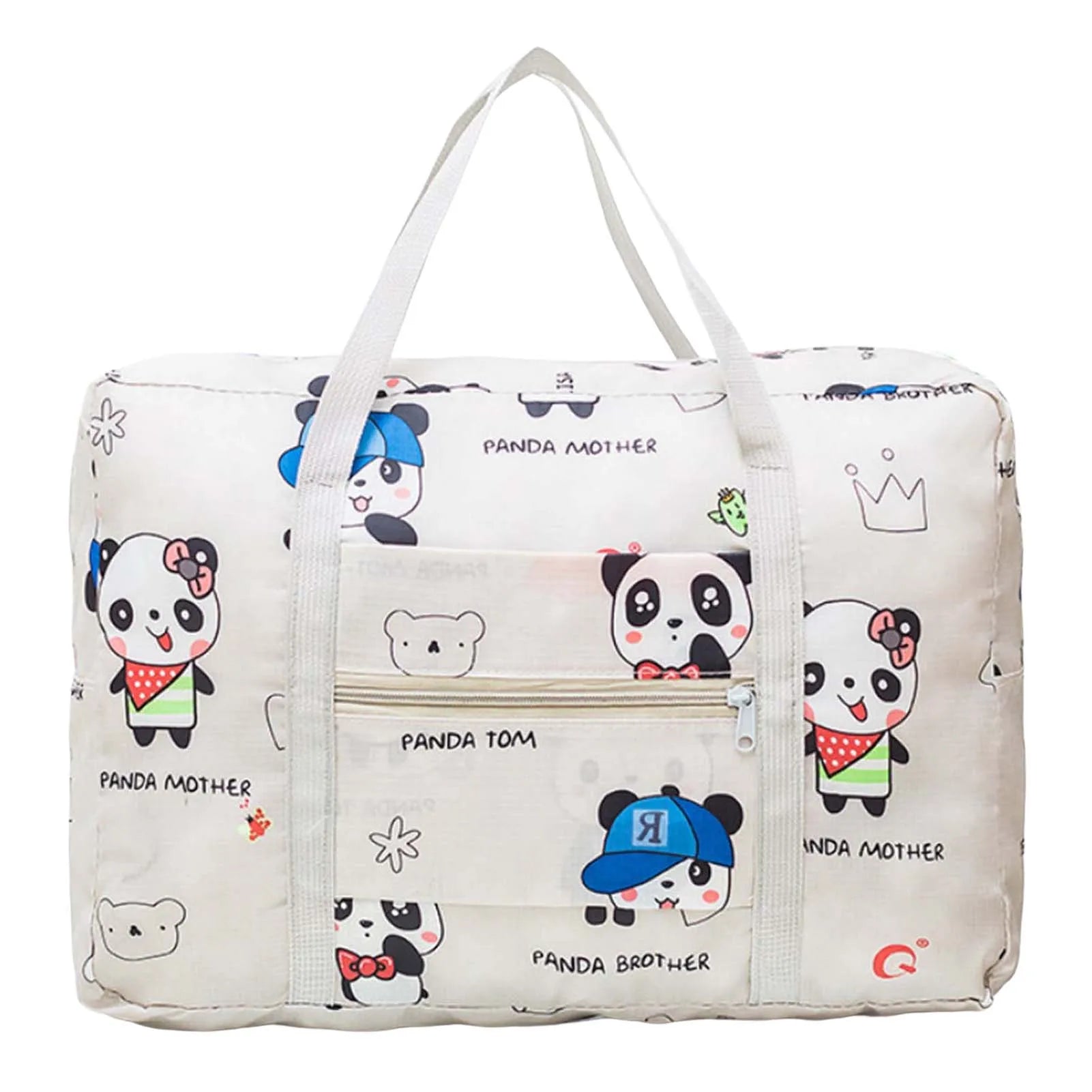Foldable Travel Duffel Bag Portable Weekender Overnight Carry on Bag for Waterproof Luggage Organizer Floral Print Travel Tote