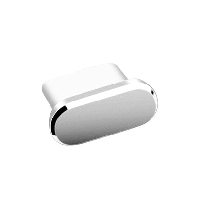 2Pcs 16PM Metal Dust Plug For iPhone 16 15 Pro Max Plus USB Type C Charge Port Plugs Stopper Mobile Phone Type-C Protection Cap