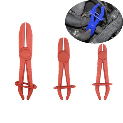 Nylon Hose Clamp Pliers for Car Repair; 1/3 Set Hands Free Brake Fuel Water Line Clamp Tool