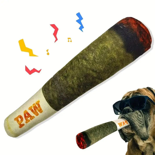 Juguete interactivo con sonido para cachorros, para perros pequeños, resistente a los chirridos, de peluche indestructible, para morder.