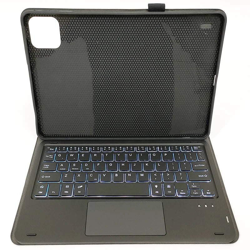Bluetooth Keyboard Case For Xiaomi Pad 7 7 Pro 11.2 Trackpad Tablet Case Russian Arabic Hebrew Spanish Korean French Keyboard