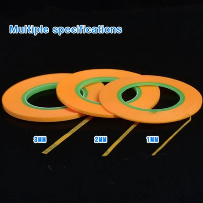 3/4/9 Rolls Model Masking Tape Fine Line DIY Cover Tape for Hobby Gundam Model Paint Tool 1/2/3/6/8/10/12/15/18/20/24/30mm