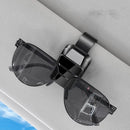 Car Sunglasses Clip Sun Visor Glasses Holder Card Ticket Holder Stable Storage Clips Eyeglasses Hanger Car Interior Accessories