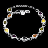925 Sterling Silver Chain Bracelets for Men Women Braided Rope Male Fashion Jewelry High Quality New 4mm 