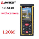 SNDWAY Laser Distance Meter Tape measure Digital Camera Function Laser Range Finder Tape Angle Rangefinder measure Tool