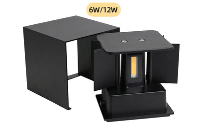 LED Wall Lamp Outdoor Waterproof IP65 Interior Wall Light Porch Garden Lights Living Room Street Corridor Stairs Lighting 24W