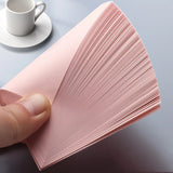 100 Sheets Colorful Posted It Memo Sticky Notes Pads Posits Stationery Paper Stickers Notebook School Office Planner Message Sticker