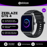 Zeblaze GTS 4 Voice Calling Smart Watch 1.94" HD AMOLED Display 100+ Sports Modes Heart Rate SpO2 Health Monitoring Smartwatch
