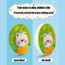 Magic Puffy Paint, 3D Drawing Magic Canvas Sponge, Texture Painting Kit, DIY Bubble Drawing Pens Art Supplies Crafts For Kids