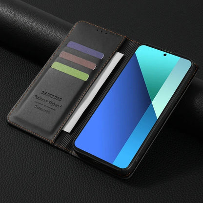 Wallet Skin friendly Magnetic Card Slot Flip Leather Case For Xiaomi 14T 13T 11T Poco X6 C65 C75 Redmi 14C 13C 13 12C 10C 9A 9C