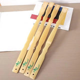 Bamboo Portable Back Scratcher Wooden Body Roller Stick Backscratcher Wooden Scratching Backscratcher Massager