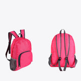 Unisex Foldable Backpack Travel Bag Lightweight Shoulder Backpacks Portable Outdoor Hiking Camping Sport Climbing Organizer Bags