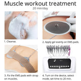 2-in-1 Bio-Microcurrent Body Shape Breast Enhancement Massager Electrostimulation Machine EMS Muscle Stimulator