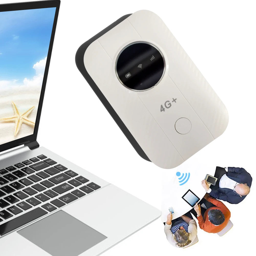 4G/5G Mobile WIFI Router 150Mbps 4G LTE Wireless Router 3600mA Portable Pocket MiFi Modem Mobile WiFi Hotspot with Sim Card Slot