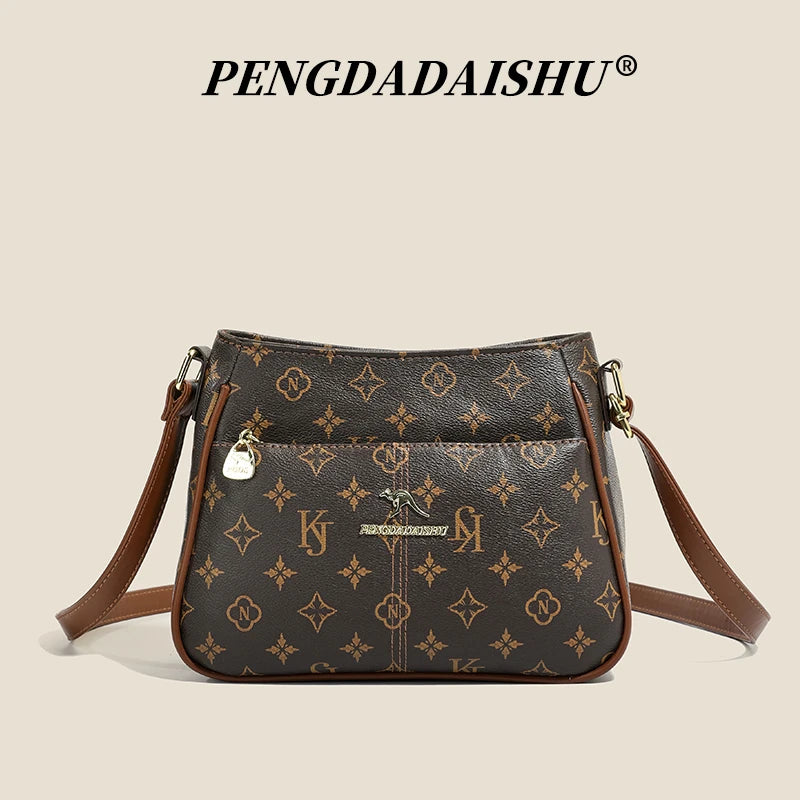 New high-end stylish women's bag, trendy niche pillow bag, fashionable Boston bag, single-shoulder crossbody for women