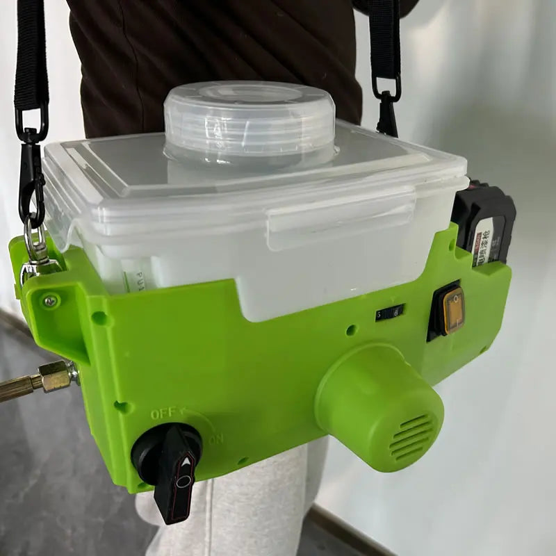 Máquina mal ventilada do pulverizador da pintura da mochila 1.7l 21v pistola elétrica portátil pintura doméstica pulverização recarregável para revestimento