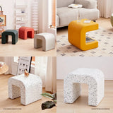Plastic Minimalist Modern Living Room Shoe Changing Stool Small Stools Chairs Coffee Tables Side Table Bench Muebles Furniture