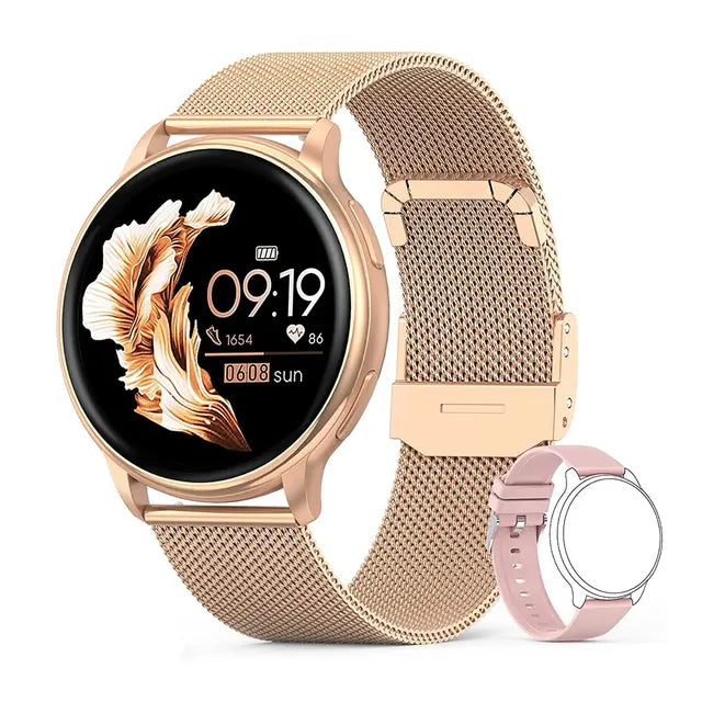 MEVADEN - Reloj inteligente con llamadas Bluetooth para hombre y mujer, relojes personalizados, monitor de actividad física, frecuencia cardíaca, Android, iOS, Y22 