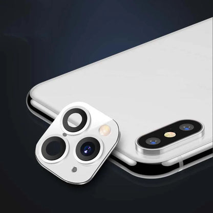 Fake Camera Lens Sticker Seconds For iPhone Phone Upgrade Screen Protector for iPhone X / XS Max Change to iPhone 11 pro Max