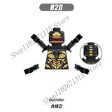 Marvel Avengers Superhero Building Blocks Iron Man Doctor Strange Hulk Thanos Spider-Man Venom Hawkeye Bricks Toys
