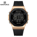 NAVIFORCE NF7117 Sports Watch for Men 5ATM Waterproof Multifunction Electronic Watch Men's LCD Digital Wristwatch