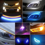 ultrathin Led light bar turning signal lamp Headlight Auxiliary light Daytime Running Light motorcycle taillight Decorative lamp