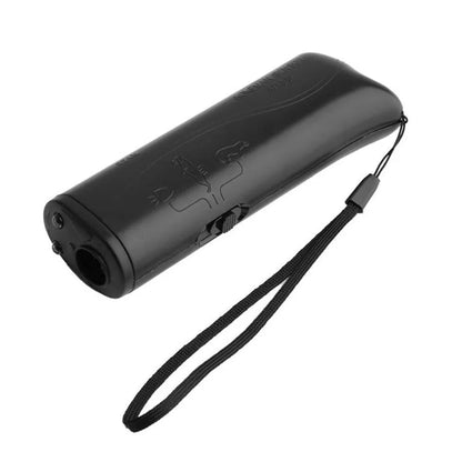 Ultrasonic Dog Chaser Stop Aggressive Animal Attacks Dog Repeller Stop Bark Device with LED Flashlight Pet Dog Training Tools