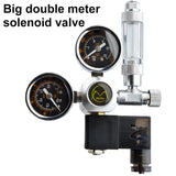 DIY Aquarium CO2 Regulator Magnetic Solenoid Kit Check Valve Fish Tank Accessories CO2 Control System Reactor Generator Set