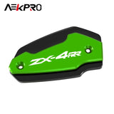 Newest Oil Cup Cover For ZX4R ZX4RR ZX25R Motorcycle Front Brake Fluid Reservoir Cap Master Cylinder Tank Cover zx4r zx4rr
