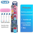 Oral B Electric Toothbrush for Kids Rotation Clean Teeth for Kids 3+ Soft Bristle for Child Waterproof Toothbrush