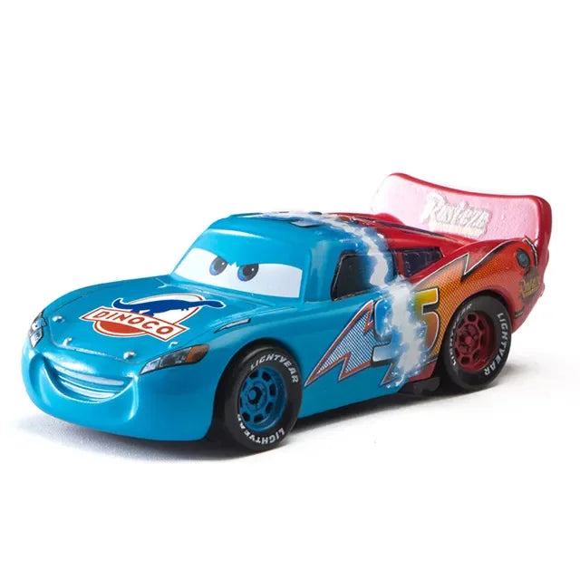 Disney Pixar Cars Toys Racing Lightning McQueen Jackson Storm Mater Sheriff 1:55 Diecast Model Car Toy Children Birthday Gift