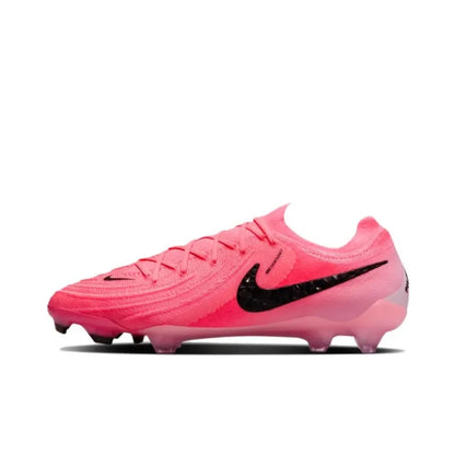 Botas de fútbol Nike Phantom GX 2 Elite FG Low-Top para hombre, cómodas y estables, con agarre y resistencia al desgaste, color negro