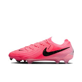 NIKE Phantom GX 2 Elite FG Low-Top Men's comfortable and stable soccer cleats with grip and wear-resistant sole, black
