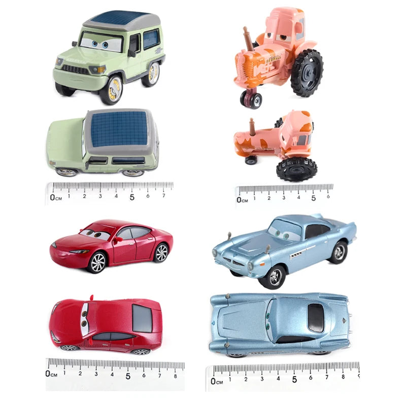 Disney Pixar Cars 2 Cappuccino 51 Cool Sister Cruz Ramirez Mater Jackson Cars 3 1:55 Alloy Metal Model Kids Toys Gifts