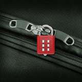 6 Digit Button Combination Password Lock Portable Travel Anti-theft Luggage Backpack Zipper Lock Dormitory Cabinet Padlock