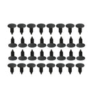 190pcs Car Retainer Clips 6 Size Plastic Fasteners Kit Auto Trim Panel Clip Mixed Car Body Bumper Rivet Set