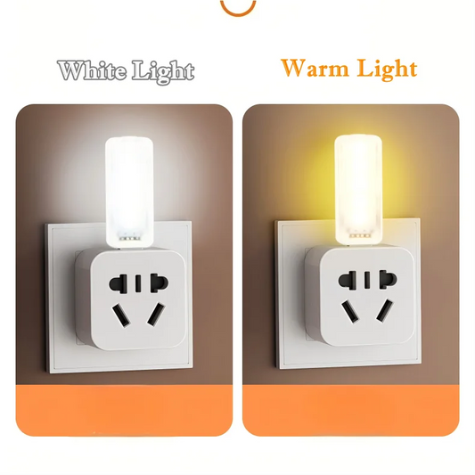 Portable Dimmable Touch Control 10LEDs USB Night Light 5V Bulb for Bedroom Study PC Laptop Mobile Power Bank Plug in Lighting