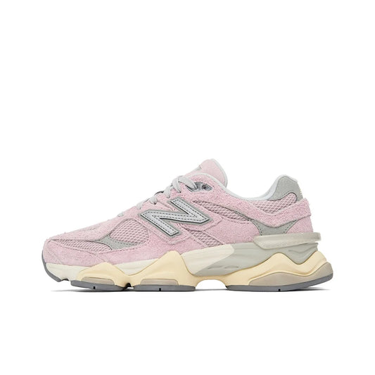 New Balance NB 9060 Trendy Comfortable Versatile Durable Breathable Low-Top Athletic Casual Shoes Unisex Pink Gray U9060HSP