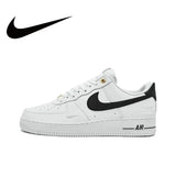Shorts Nike Air Force 1 07 de cuero neutro estilo retro de caña baja