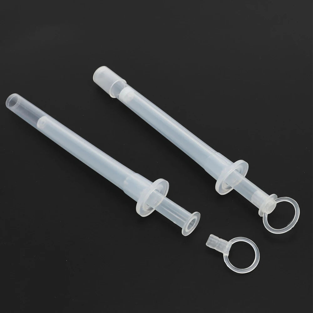 5Pcs Transparent Vagina Detox Suppositories Applicator Pusher Disposable Medical PP Capsule Applicators Available for Pills