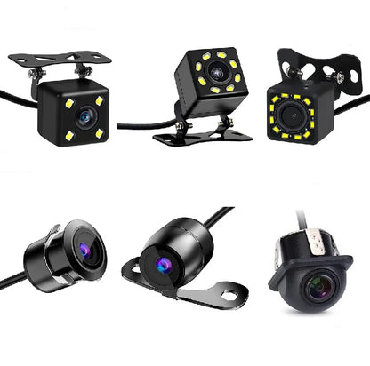 Car Rear View Camera Night Vision Reversing Auto Parking Camera CCD Waterproof LED Auto Backup Monitor HD Video 170 Degree